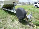 JON BOAT 16&#x27; ALUMINUM, GALVANIZED TRAILER, SINGLE-AXLE,  40-HP OUTBOARD