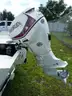 JON BOAT 16&#x27; ALUMINUM, GALVANIZED TRAILER, SINGLE-AXLE,  40-HP OUTBOARD