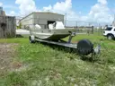 JON BOAT 16&#x27; ALUMINUM, GALVANIZED TRAILER, SINGLE-AXLE,  40-HP OUTBOARD