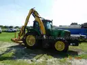 2008 JOHN DEERE TRACTOR 7130 W/30 FT BOOM MOWER