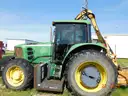 2008 JOHN DEERE TRACTOR 7130 W/30 FT BOOM MOWER