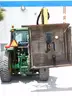 2008 JOHN DEERE TRACTOR, SLOPE-MOWER BOOM, DIESEL, 4X4, 105-HP