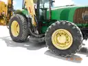 2008 JOHN DEERE TRACTOR, SLOPE-MOWER BOOM, DIESEL, 4X4, 105-HP