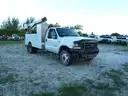 2003 FORD F-450 SD CHASSIS AND CAB, 6.0L V8 OHV 32V TURBO DIESEL