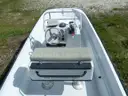 BOSTON WHALER 16&#x27; 7&#x22; FIBERGLASS, SINGLE-AXLE TRAILER, 90-HP OUTBOARD