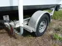 BOSTON WHALER 16&#x27; 7&#x22; FIBERGLASS, SINGLE-AXLE TRAILER, 90-HP OUTBOARD