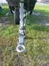 JON BOAT 17&#x27; ALUMINUM, GALVANIZED TRAILER, SINGLE-AXLE,  90-HP OUTBOARD