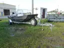 JON BOAT 17&#x27; ALUMINUM, GALVANIZED TRAILER, SINGLE-AXLE,  90-HP OUTBOARD