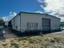 BUILDING, ALUMINUM, STEEL STRUCTURE, 50&#x27; X 120&#x27; PEAK 16&#x27; (ENCLOSED 50&#x27;, OPEN 70&#x27;) B60