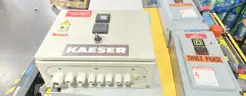 AIR COMPRESSOR SYSTEM, KAESER WITH 2 D SQUARE ELECTRIC BOXES