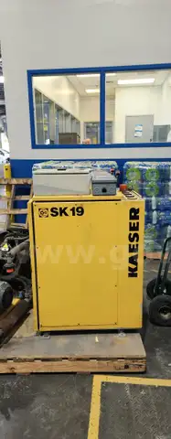 AIR COMPRESSOR SYSTEM, KAESER WITH 2 D SQUARE ELECTRIC BOXES