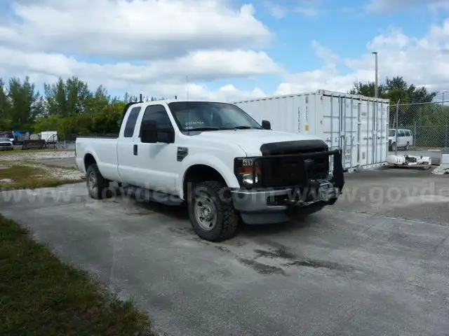 2008 FORD F-250 SD EXTENDED CAB PICKUP 2-DR, 4WD