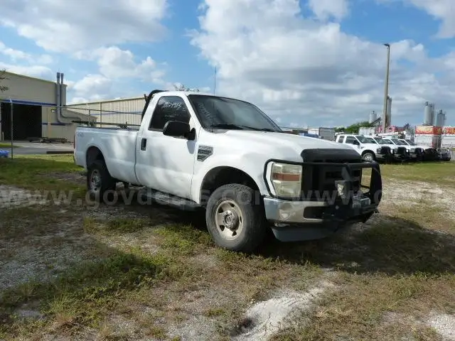 2008 FORD F-250 SD REGULAR CAB PICKUP 2-DR, 4WD