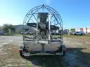 AIRBOAT, 13'7" ALUMINUM, LYCOMING ENGINE w/TRAILER - BLOWN ENGINE