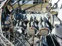 AIRBOAT, 13'7" ALUMINUM, LYCOMING ENGINE w/TRAILER - BLOWN ENGINE