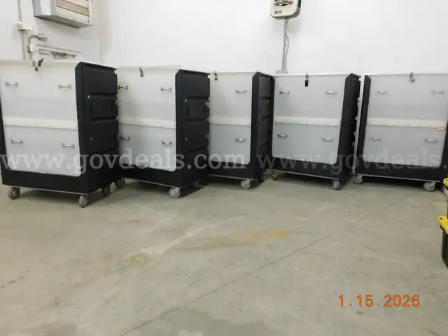 Bulk Transport Cart - Rolling Storage Bins