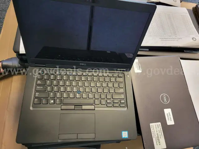 Total 37 Dell Latitude 5401 & 5491 Laptops  Pallet #241 Sheets 3 & 6