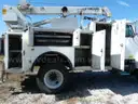2001 INTERNATIONAL TRUCK MODEL: 4800 DT466E WITH LIFTMOORE CRANE 5080