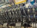Uniloy UR110 16 Head Reciprocating Screw Blow Moulding Machines (2x 2012) With Ancillary Equipment