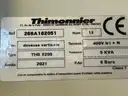 Thimonier Bleach 250ml Sachet Vertical Form, Fill &#x26; Seal Machines (2x 2021) with Chillers