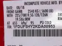 2019 Ford F-550 XL SD Dump Truck w/ Front Plow  - 4WD