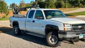 2006 Chevrolet Silverado 3500 with Crane