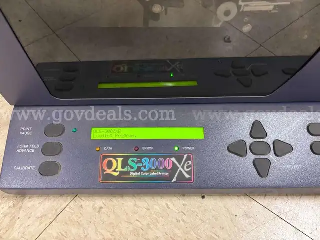 QLS-3000 Xe 3-Color Industrial Color Label Printer