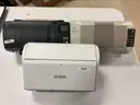 . Lot of 3 Mixed Office Printers (Epson & Unknown Models)