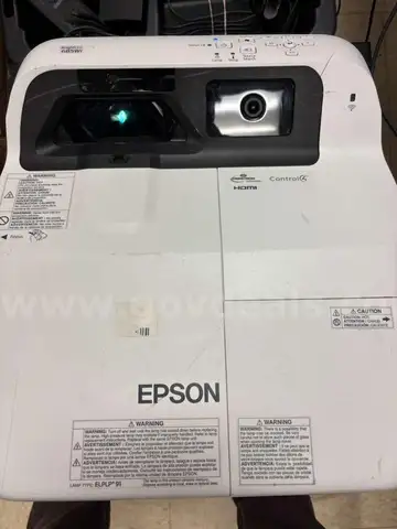 Epson Projector – Model H741A – Untested – Sold As-Is
