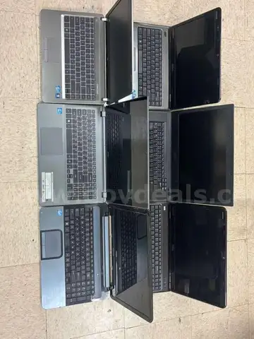 Lot of 22 Laptops – Mixed Brands – Low Gen – Working – Good Screens – No OS/No HDD (Most)