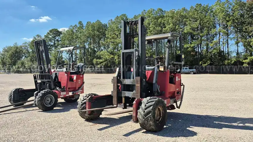 2014 Moffett M55P Truck Mounted Forklift