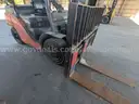2019 Toyota 8FD40U Solid Pneumatic Tire Forklift
