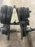 Weider Bench Weight with Weight Plates