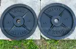 Weider Bench Weight with Weight Plates