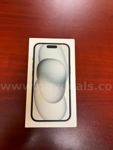 Brand New In Box Apple iPhone 15 Black 128GB