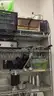 Commercial Kitchen Equipment Lot: Wire Shelves, Cookware, Supplies