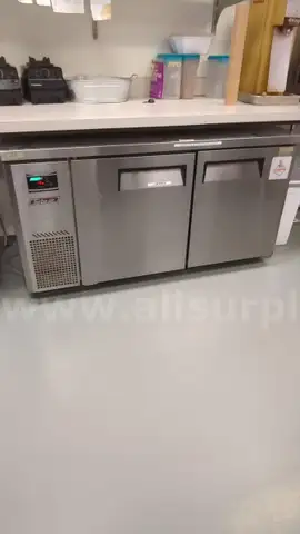 Turbo Air 60&#x22; 2-Door Undercounter Commercial Fridge Stainless Steel