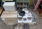 Zebra Printer Lot: ZT230, S4M, QLn220, GK420d Label Printers & Power Supplies