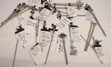 Olympus & Karl Storz Urology Resectoscope Repair Lot, 22.5–26Fr Sheaths Obturators Working Elements