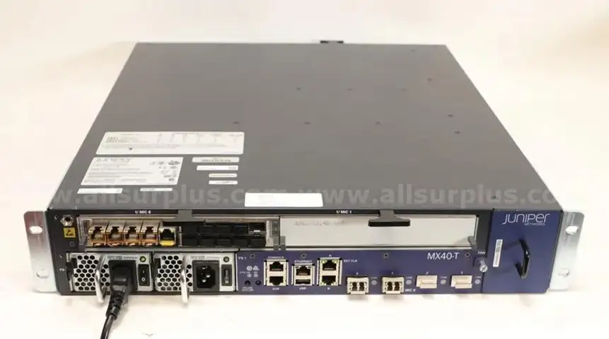 Juniper MX40-T Internet Router 3D Universal Edge Network Appliance