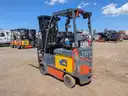 2021 Toyota 8FBCU25 4,400LB Electric Forklift