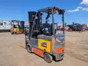 2021 Toyota 8FBCU25 4,400LB Electric Forklift