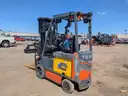 2021 Toyota 8FBCU25 4,400LB Electric Forklift