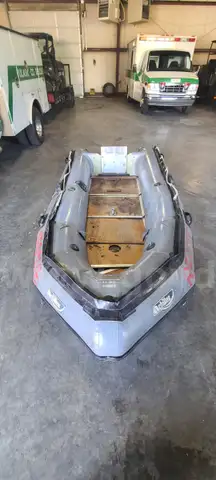 Achilles inflatable boat.