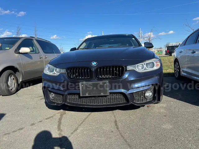 2015 BMW 3-Series abandoned NO KEY and clean title