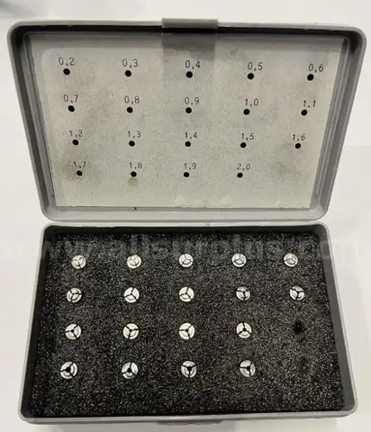 **NO RESERVE** Erowa Swiss Mini Collet Chuck Set ITS-2222.00 P/N 800010 (18 pcs)