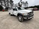 2010 Dodge RAM 5500 Turbo 4x4 Bucket Truck W/ Altec AT37-G