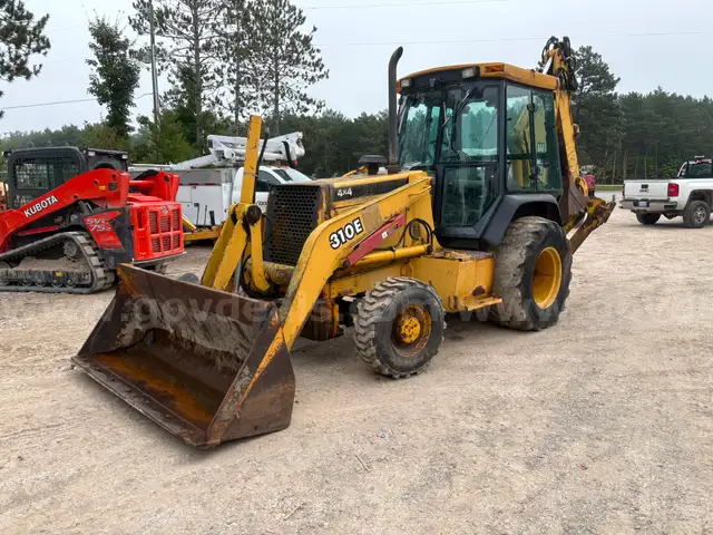 1998 John Deere 310E 4X4  Loader Backhoe