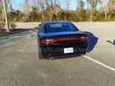2021 black Dodge Charger police pursuit