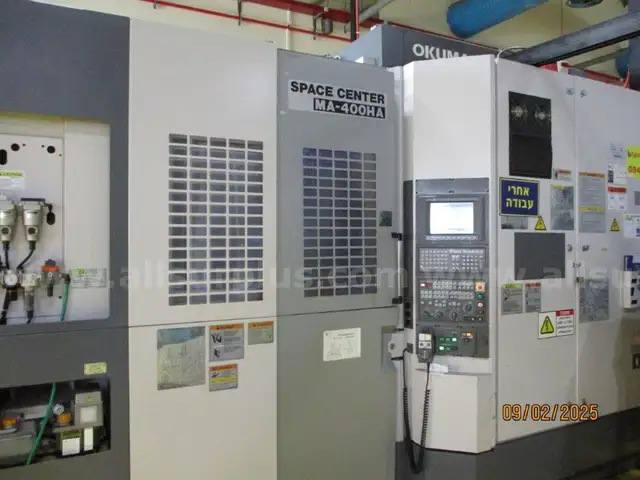 Okuma MA-400HA Space Center CNC Horizontal Machining Center (2005)